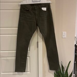 Ralph Lauren Olive Denim Jeans